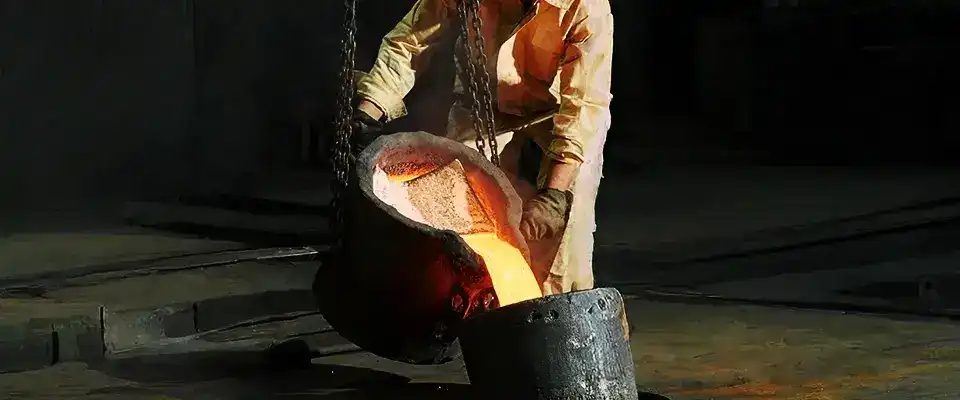 Peças industriais em bronze